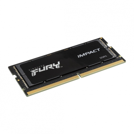 Kingston FURY Impact - DDR5 - module - 16 GB - SO-DIMM 262-pin - 5600 MHz  /  PC5-44800 - CL40 - 1.1 V - unbuffered - on-die ECC - 2