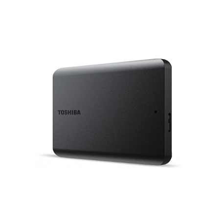 Toshiba Canvio Basics - Hard drive - 1 TB - external (portable) - 2.5" - USB 3.2 Gen 1  /  USB 2.0 - matte black - 2