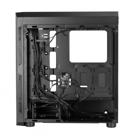 Chieftec Gamer Series SCORPION II - Tower - ATX - windowed side panel (tempered glass) - no power supply (ATX) - black - USB/Audio - 7