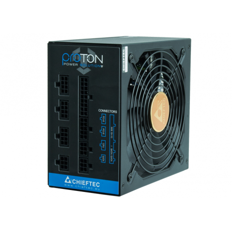 Chieftec Proton Series BDF-650C - Power supply (internal) - ATX12V 2.3 - 80 PLUS Bronze - AC 115-230 V - 650 Watt - active PFC - 5