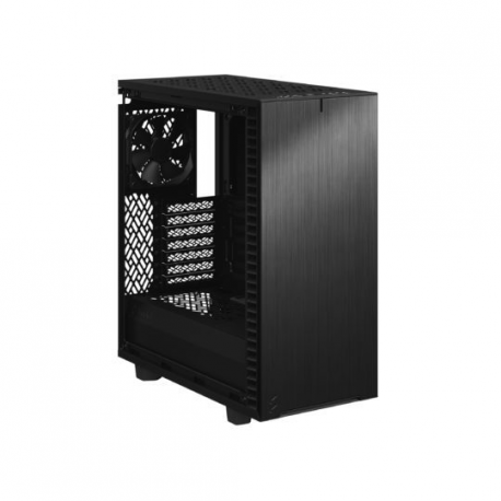 Fractal Design Define 7 Compact - Tower - ATX - no power supply (ATX) - black solid - USB/Audio - 51