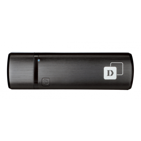 D-Link Wireless AC1200 DWA-182 - Network adapter - USB 2.0 - 802.11a, 802.11b/g/n, 802.11ac (draft 2.0) - 6