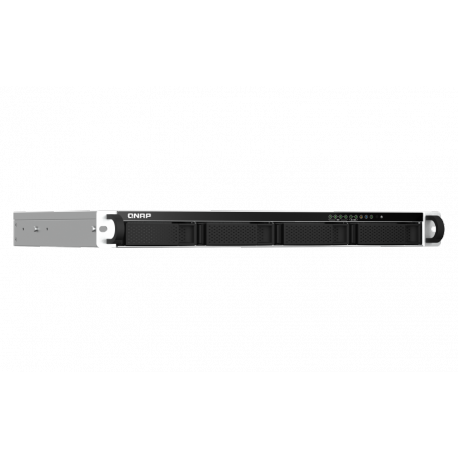 QNAP TS-464eU - NAS server - 4 bays - rack-mountable - SATA 6Gb / s - RAID 0, 1, 5, 6, 10, JBOD - RAM 8 GB - 2.5 Gigabit Ethernet - iSCSI support - 1U - 3