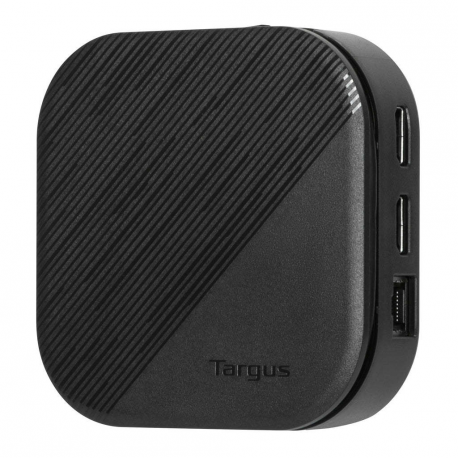 Targus USB-C Universal Dual HD Docking Station with 80W PD Pass-Thru - Docking station - USB-C 3.2 Gen 2 - 2 x HDMI - GigE - TAA Compliant - 5