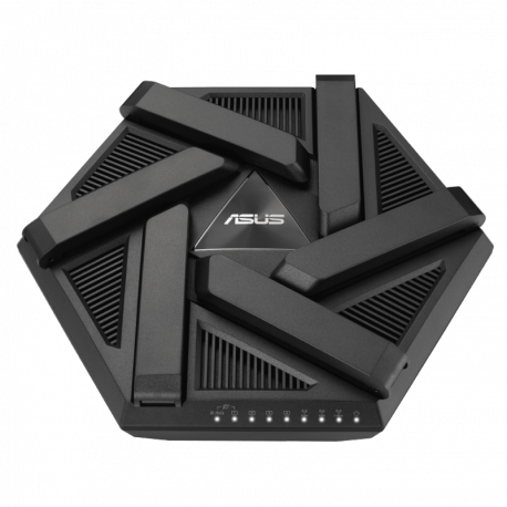 ASUS RT-AXE7800 - Wireless router - 4-port switch - GigE, 2.5 GigE, 802.11ax (Wi-Fi 6E) - WAN ports: 2 - 802.11a / b / g / n / ac / ax (Wi-Fi 6E) - Multi-Band - 17
