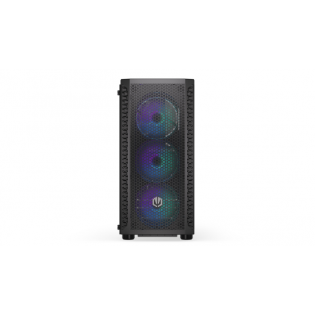 Endorfy Signum 300 ARGB - Mid tower - ATX - windowed side panel (tempered glass) - no power supply (ATX) - black - USB / Audio - 30