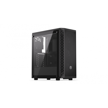 Endorfy Signum 300 Air - Mid tower - ATX - windowed side panel (tempered glass) - no power supply (ATX) - black - USB / Audio - 10