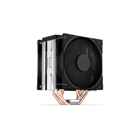 Endorfy Fera 5 Dual Fan - Processor cooler - (for: LGA775, AM2+, LGA1366, AM3+, FM1, FM2+, LGA2011-3, LGA2011 (Square ILM), AM4, LGA2066, LGA1200, LGA1700, AM5, LGA115x Socket) - 120 mm - black - 13