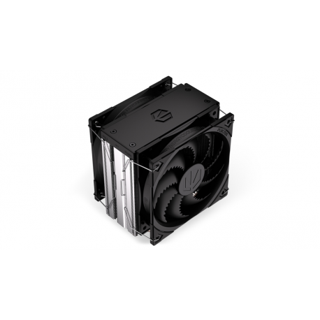 Endorfy Fera 5 Dual Fan - Processor cooler - (for: LGA775, AM2+, LGA1366, AM3+, FM1, FM2+, LGA2011-3, LGA2011 (Square ILM), AM4, LGA2066, LGA1200, LGA1700, AM5, LGA115x Socket) - 120 mm - black - 16