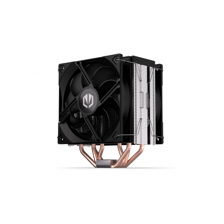 Endorfy Fera 5 Dual Fan - Processor cooler - (for: LGA775, AM2+, LGA1366, AM3+, FM1, FM2+, LGA2011-3, LGA2011 (Square ILM), AM4, LGA2066, LGA1200, LGA1700, AM5, LGA115x Socket) - 120 mm - black - 19
