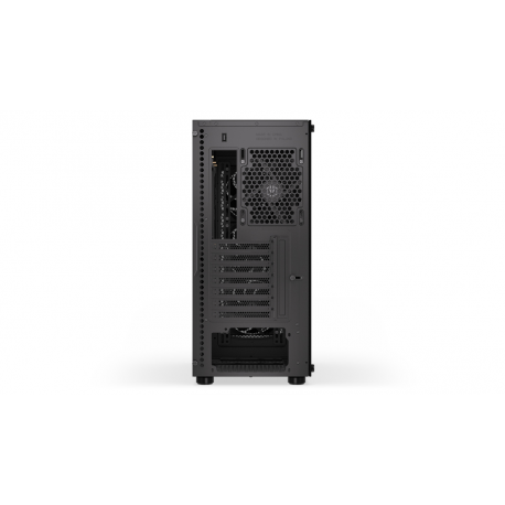 Endorfy Regnum 400 Air - PC case - ATX - windowed side panel (tempered glass) - no power supply (ATX) - black - USB / Audio - 31