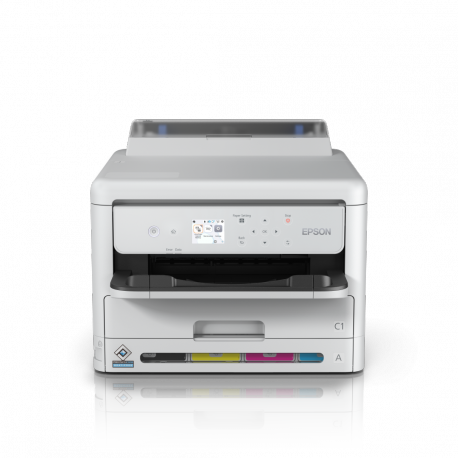 Epson WorkForce Pro WF-C5390DW - Printer - colour - Duplex - ink-jet - A4 / Legal - 4800 x 1200 dpi - up to 25 ppm (mono)  /  up to 25 ppm (colour) - capacity: 330 sheets - USB, Gigabit LAN, Wi-Fi - 2