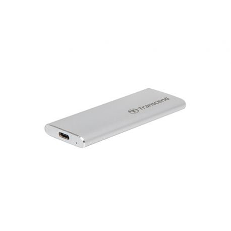 Transcend ESD260C - SSD - 500 GB - external (portable) - USB 3.1 Gen 2 - silver - 2