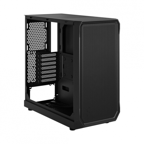 Fractal Design Focus 2 RGB - Tower - ATX - no power supply (ATX) - black solid - USB/Audio - 30