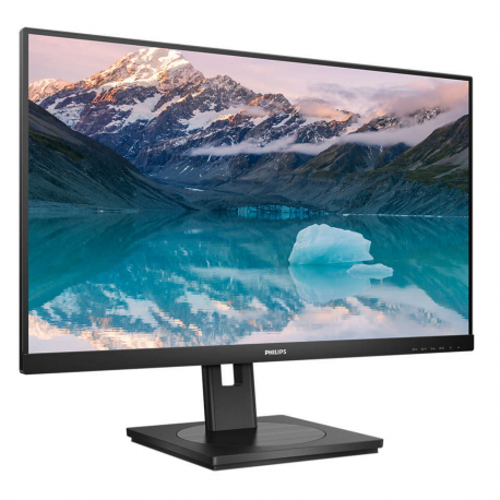 Philips 242S9JML - S Line - LED monitor - 24" (23.8" viewable) - 1920 x 1080 Full HD (1080p) @ 75 Hz - VA - 300 cd / m² - 3000:1 - 4 ms - HDMI, VGA, DisplayPort - speakers - black - 7