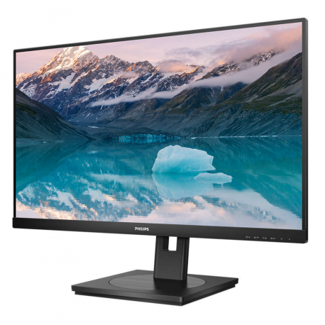 Philips 242S9JML - S Line - LED monitor - 24" (23.8" viewable) - 1920 x 1080 Full HD (1080p) @ 75 Hz - VA - 300 cd / m² - 3000:1 - 4 ms - HDMI, VGA, DisplayPort - speakers - black - 11