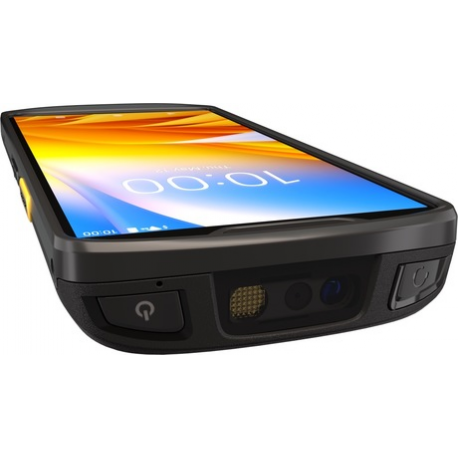 Zebra TC78 - Data collection terminal - rugged - Android - 128 GB UFS card - 6" (1080 x 2160) - rear camera + front camera - barcode reader - (2D imager) - USB host - microSD slot - NFC, Bluetooth, 802.11a / b / g / n / ac / ax (Wi-Fi 6E) - 5G - TAA Compliant - 3