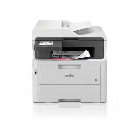 Brother MFC-L3760CDW - Multifunction printer - colour - LED - A4 / Legal (media) - up to 26 ppm (copying) - up to 26 ppm (printing) - 250 sheets - 33.6 Kbps - USB 2.0, Gigabit LAN, Wi-Fi(n), USB host - 0