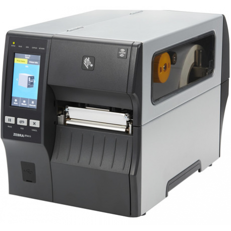 TT Printer ZT411, 4inch, 203 dpi, UK/AU/JP/EU Cords, Serial, USB, 10/100 Ethernet, Bluetooth 4.1/MFi, USB Host, On-metal, RFID U - 0