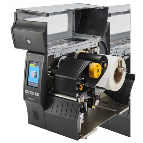 TT Printer ZT411, 4inch, 203 dpi, UK/AU/JP/EU Cords, Serial, USB, 10/100 Ethernet, Bluetooth 4.1/MFi, USB Host, On-metal, RFID U - 3