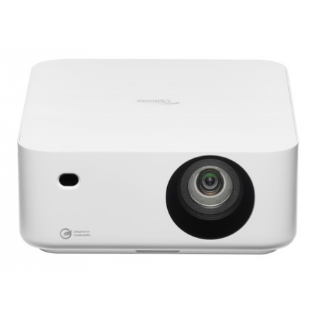 Optoma ML1080ST - DLP projector - laser - portable - 1200 lumens - Full HD (1920 x 1080) - 16:9 - 1080p - short-throw fixed lens - white - 1
