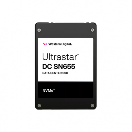 WD Ultrastar DC SN655 WUS5EA1A1ESP7E3 - SSD - 15.36 TB - internal - 2.5" - U.3 PCIe 4.0 (NVMe) - 1
