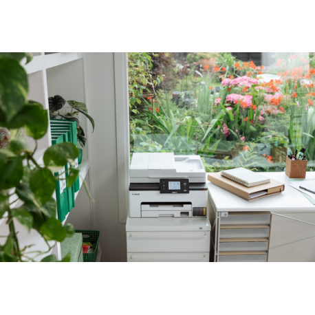 Canon MAXIFY GX2050 - Multifunction printer - colour - ink-jet - refillable - Legal (216 x 356 mm) / A4 (210 x 297 mm) (original) - A4 / Legal (media) - up to 15 ipm (printing) - 250 sheets - 33.6 Kbps - USB 2.0, LAN, Wi-Fi(ac) - 8