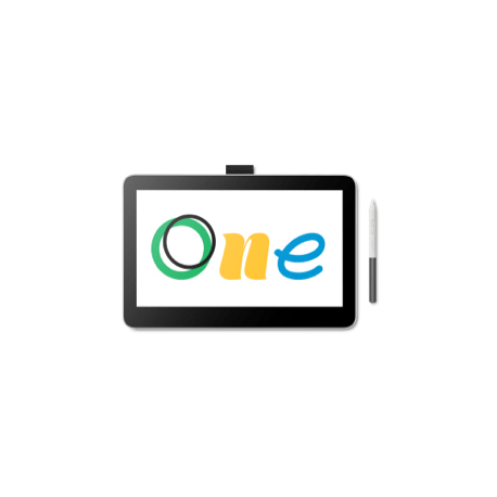 Wacom One 13 touch Pen display - Digitiser w / LCD display - wired - USB-C - 0