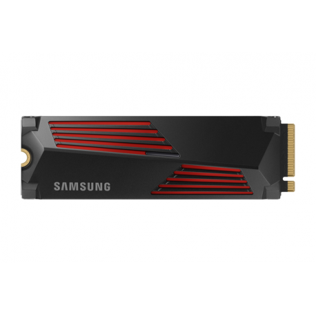 Samsung 990 PRO MZ-V9P4T0GW - SSD - encrypted - 4 TB - internal - M.2 2280 - PCIe 4.0 x4 (NVMe) - 256-bit AES - TCG Opal Encryption 2.0 - integrated heatsink - 0