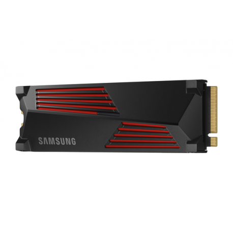 Samsung 990 PRO MZ-V9P4T0GW - SSD - encrypted - 4 TB - internal - M.2 2280 - PCIe 4.0 x4 (NVMe) - 256-bit AES - TCG Opal Encryption 2.0 - integrated heatsink - 2