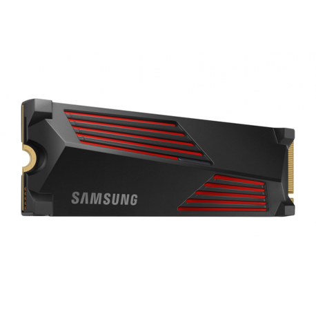Samsung 990 PRO MZ-V9P4T0GW - SSD - encrypted - 4 TB - internal - M.2 2280 - PCIe 4.0 x4 (NVMe) - 256-bit AES - TCG Opal Encryption 2.0 - integrated heatsink - 3