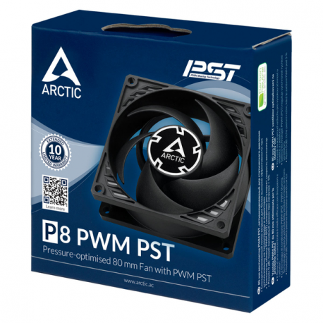 ARCTIC P8 PWM PST - Case fan - 80 mm - 1