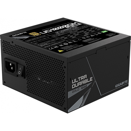 Gigabyte UD1000GM PG5 - Power supply (internal) - ATX12V - 80 PLUS Gold - AC 100-240 V - 1000 Watt - active PFC - 4