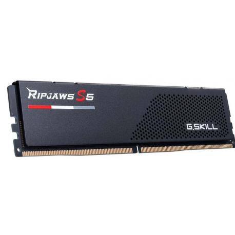 G.Skill Ripjaws S5 - DDR5 - kit - 64 GB: 2 x 32 GB - DIMM 288-pin low profile - 6400 MHz / PC5-51200 - CL32 - 1.4 V - unbuffered - on-die ECC - matte black - 3