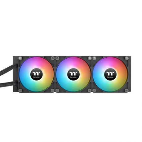 Thermaltake TH360 ARGB Sync V2 - Processor cooler - (for: LGA1156, AM2, AM2+, AM3, LGA1155, AM3+, LGA2011, LGA1150, LGA1151, AM4, LGA2066, LGA1200, LGA1700, AM5) - copper - 120 mm - black - 4
