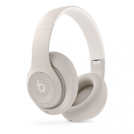 Beats Studio Pro - Headphones with mic - full size - Bluetooth - wireless, wired - active noise cancelling - 3.5 mm jack, USB-C - sandstone - 3