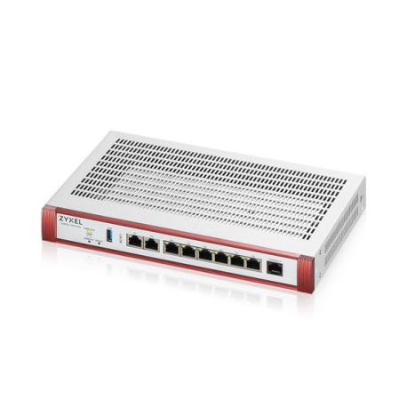 Zyxel ZyWALL USG FLEX 200H - Firewall - with 1 year Security Bundle - GigE, 2.5 GigE - cloud-managed - 0