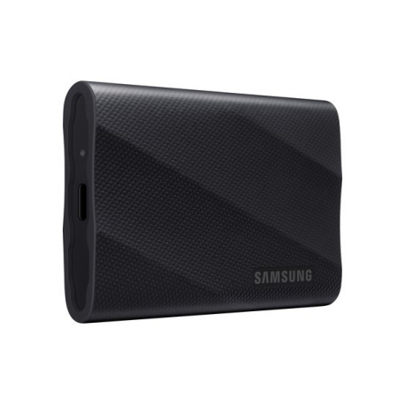 Samsung T9 MU-PG2T0B - SSD - encrypted - 2 TB - external (portable) - USB 3.2 Gen 2x2 (USB-C connector) - 256-bit AES - black - 10