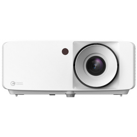 Optoma UHZ66 - DLP projector - laser - portable - 3D - 4000 lumens - 3840 x 2160 - 16:9 - 4K - LAN - white - 0