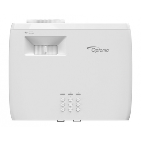 Optoma UHZ66 - DLP projector - laser - portable - 3D - 4000 lumens - 3840 x 2160 - 16:9 - 4K - LAN - white - 3