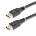 StarTech.com 33ft (10m) VESA-Certified Active DisplayPort 1.4 Cable, DP8K w / HBR3 / HDR10 / MST / DSC 1.2 / HDCP 2.2, 8K 60Hz, 4K 120Hz Video - Active DP 1.4 Cable M / M (DP14A-10M-DP-CABLE) - DisplayPort cable - DisplayPort (M) to DisplayPort (M) - DisplayPort 1.4 - 10 m - 4K support, 8K support, active, Active Copper Cable - black