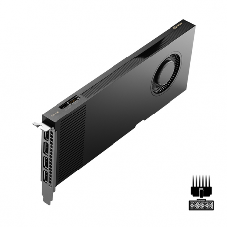NVIDIA RTX 4000 Ada Generation - Graphics card - RTX 4000 Ada - 20 GB GDDR6 - PCIe 4.0 x16 - 4 x DisplayPort - 1