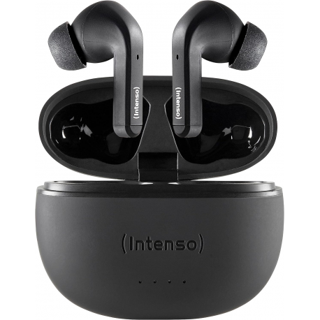 Intenso T302A - True wireless earphones with mic - in-ear - Bluetooth - active noise cancelling - white - 0