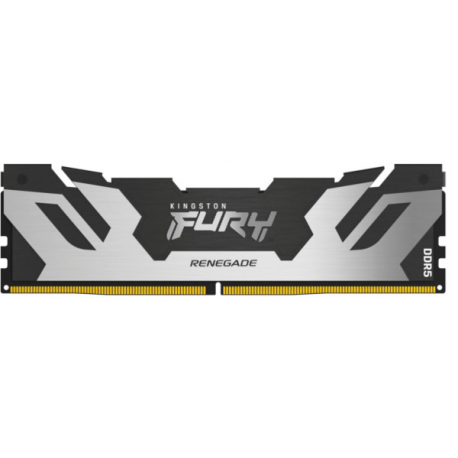 Kingston FURY Renegade - DDR5 - module - 48 GB - DIMM 288-pin - 6000 MHz  /  PC5-48000 - CL32 - 1.35 V - unbuffered - on-die ECC - silver / black - 0