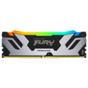 Kingston FURY Renegade RGB - DDR5 - module - 48 GB - DIMM 288-pin - 6400 MHz  /  PC5-51200 - CL32 - 1.4 V - unbuffered - on-die ECC - black & silver
