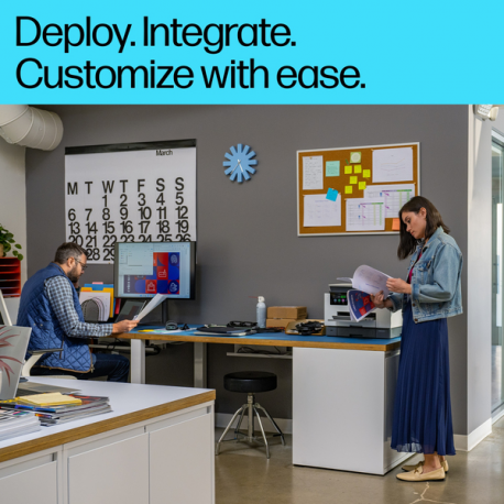 HP Officejet Pro 9130b All-in-One - Multifunction printer - colour - ink-jet - Legal (216 x 356 mm) (original) - A4 / Legal (media) - up to 23 ppm (copying) - up to 25 ppm (printing) - 250 sheets - 33.6 Kbps - USB 2.0, LAN, USB host, Wi-Fi(ac) - 18