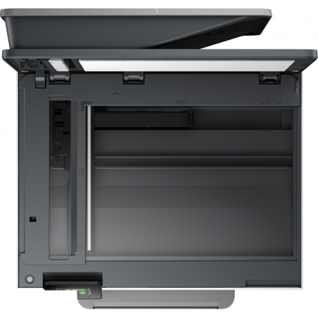 HP Officejet Pro 9120b All-in-One - Multifunction printer - colour - ink-jet - Legal (216 x 356 mm) (original) - A4 / Legal (media) - up to 19 ppm (copying) - up to 20 ppm (printing) - 250 sheets - 33.6 Kbps - USB 2.0, LAN, Wi-Fi(n), USB host - 9