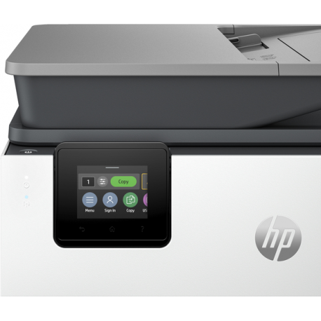 HP Officejet Pro 9120b All-in-One - Multifunction printer - colour - ink-jet - Legal (216 x 356 mm) (original) - A4 / Legal (media) - up to 19 ppm (copying) - up to 20 ppm (printing) - 250 sheets - 33.6 Kbps - USB 2.0, LAN, Wi-Fi(n), USB host - 17