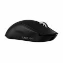 Logitech G PRO X SUPERLIGHT 2 - Mouse - optical - 5 buttons - wireless - LIGHTSPEED - Logitech LIGHTSPEED receiver - black