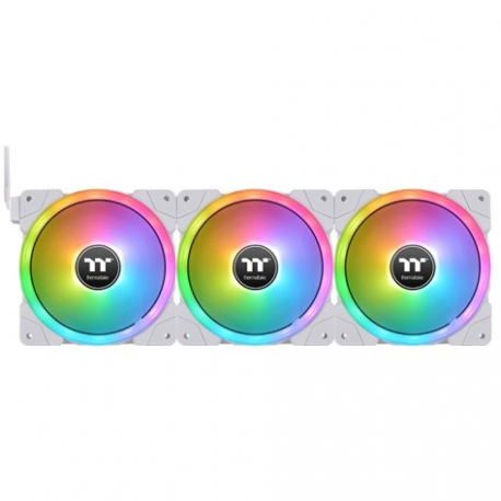 Thermaltake SWAFAN EX14 RGB - Premium Edition - case fan - 140 mm - white (pack of 3) - 3